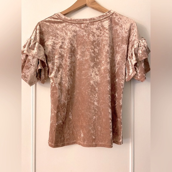 Mossimo crushed velvet T-shirt - Picture 3 of 4